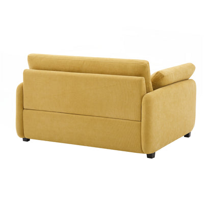 Fauteuil simple surdimensionné en chenille