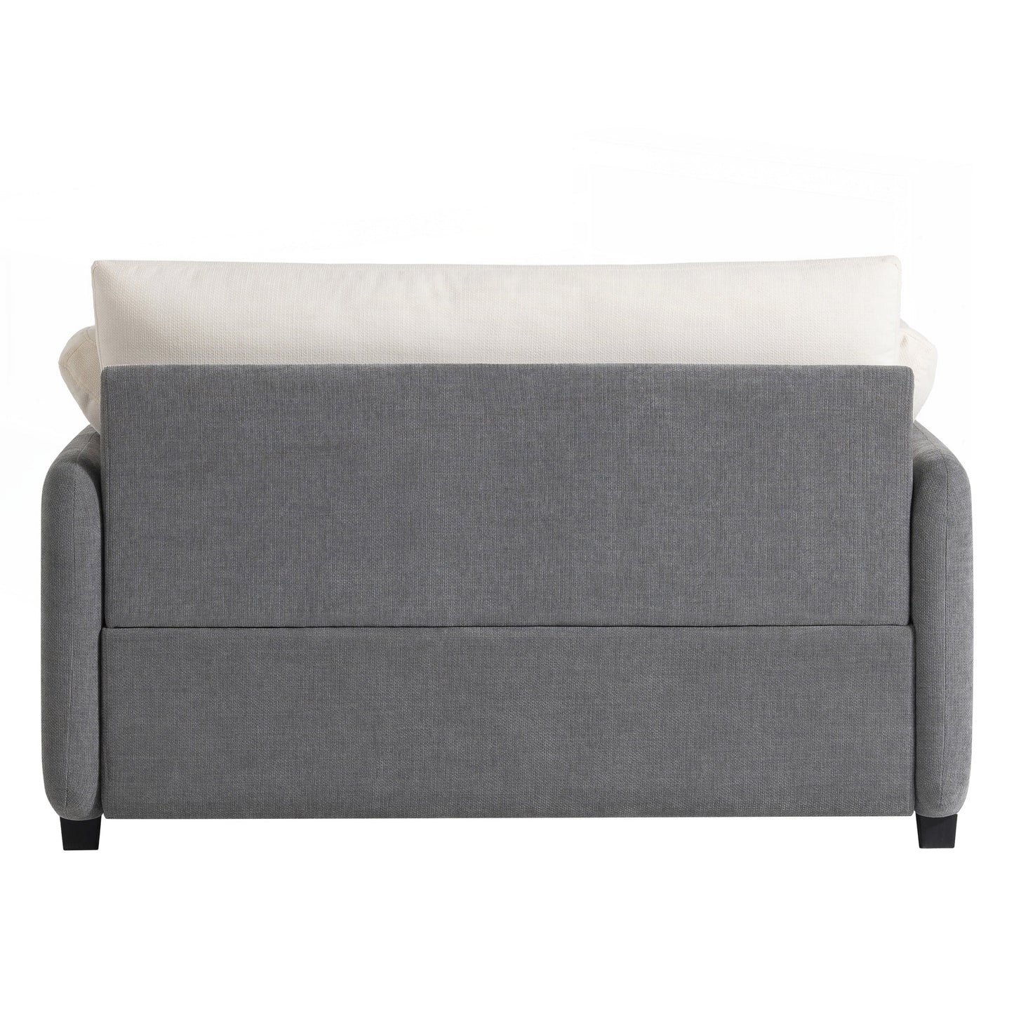 Fauteuil simple surdimensionné en chenille