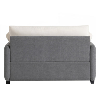 Fauteuil simple surdimensionné en chenille