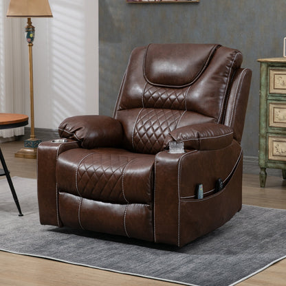 Fauteuil inclinable électrique surdimensionné pour personnes âgées, 400 lb.