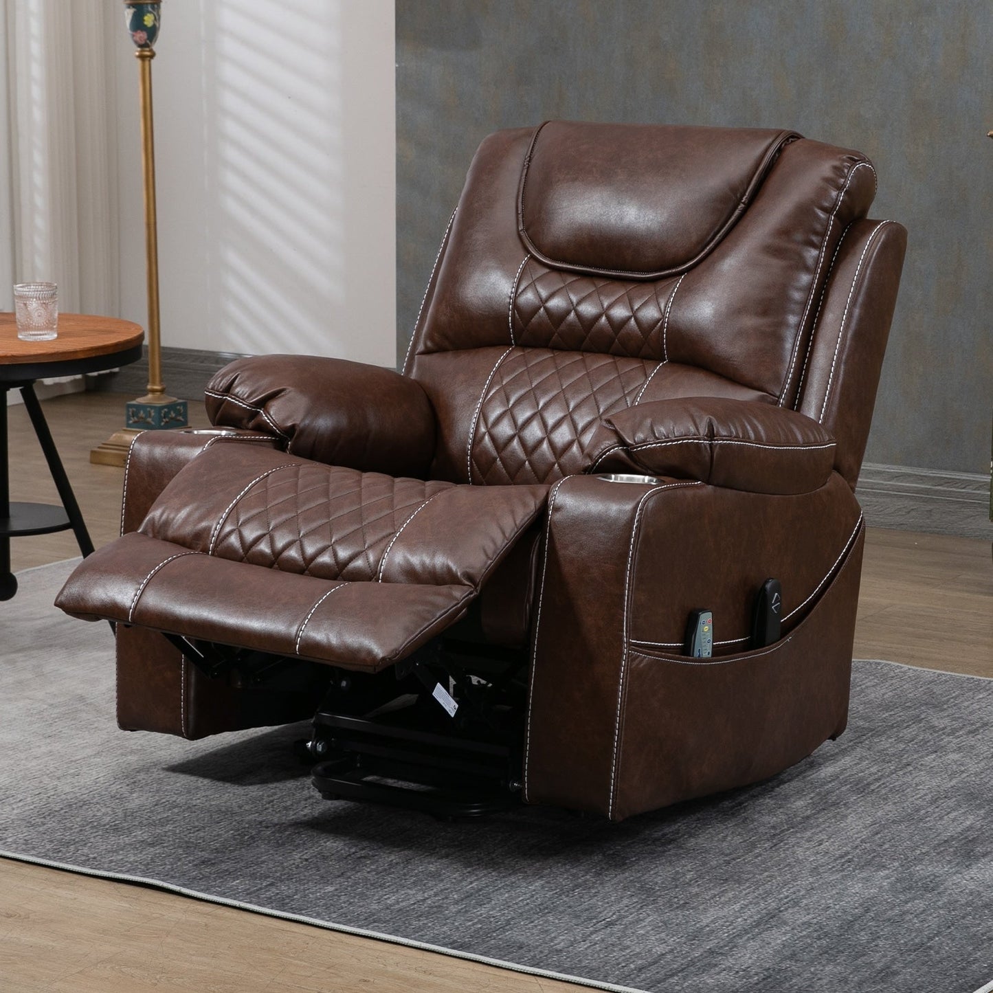 Fauteuil inclinable électrique surdimensionné pour personnes âgées, 400 lb.