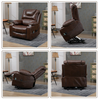 Fauteuil inclinable électrique surdimensionné pour personnes âgées, 400 lb.