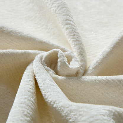 Canapé modulaire surdimensionné en chenille avec pouf, méridienne, 1 accoudoir et 4 coussins pour le salon