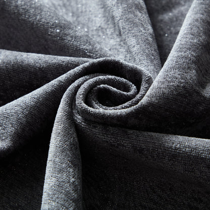 Canapé modulaire surdimensionné en chenille avec pouf, méridienne, 1 accoudoir et 4 coussins pour le salon