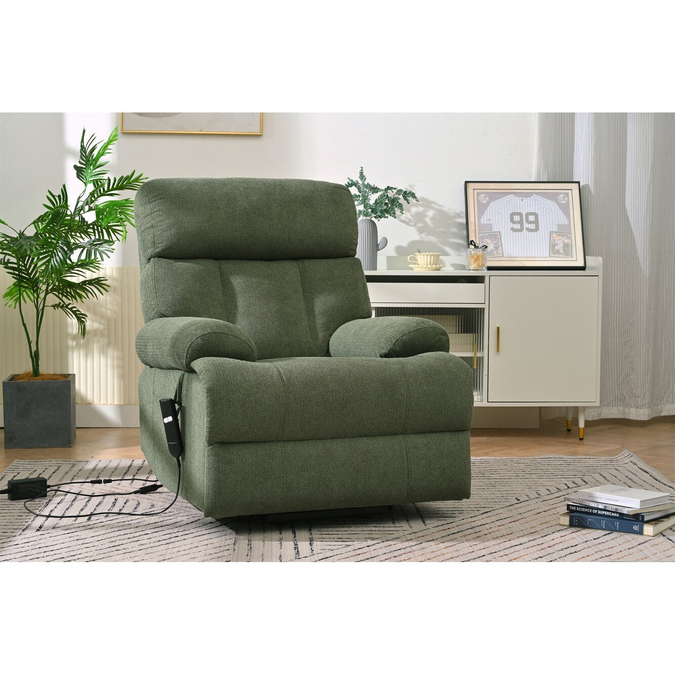 Fauteuil inclinable électrique surdimensionné pour personnes âgées