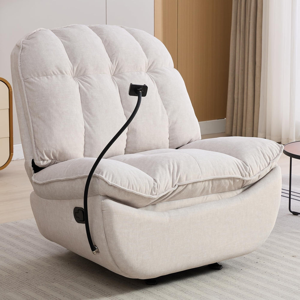 Fauteuils inclinables à bascule surdimensionnés pour adultes 400 lb