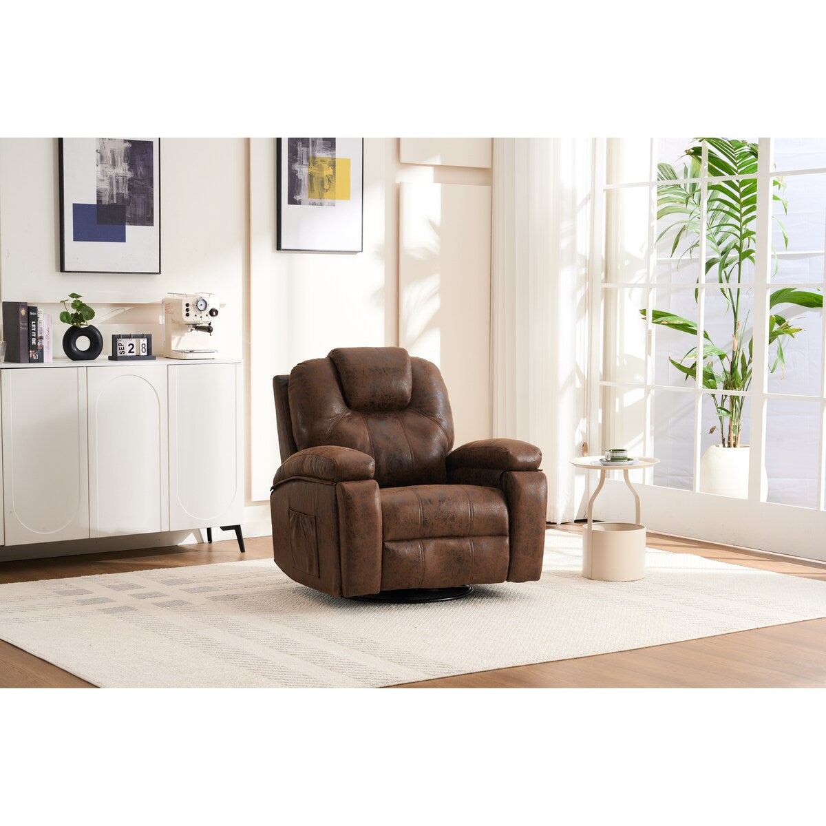 Fauteuil simple surdimensionné