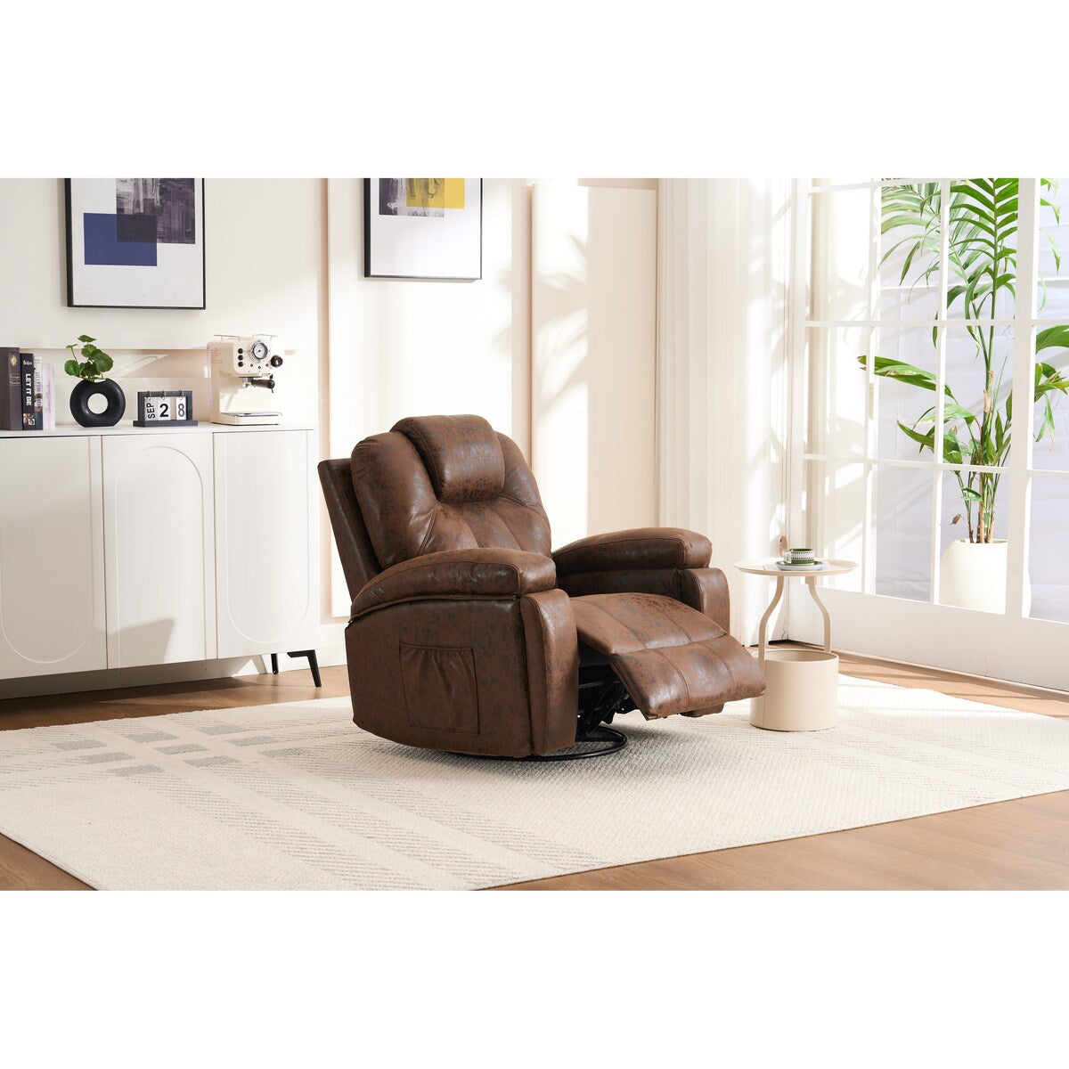 Fauteuil simple surdimensionné