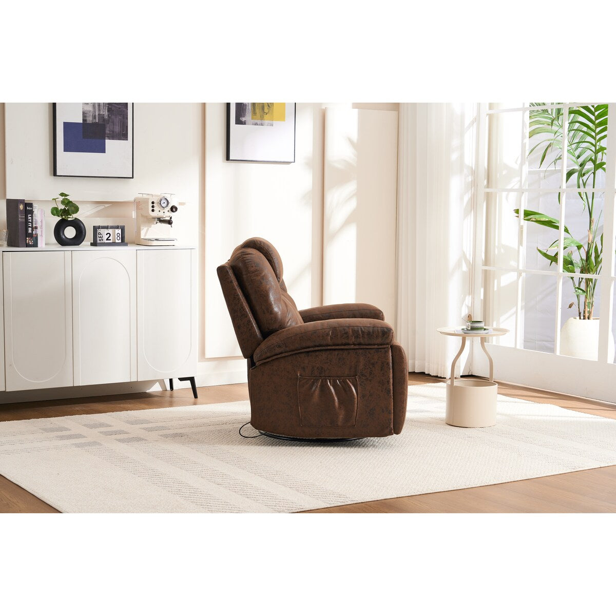 Fauteuil simple surdimensionné