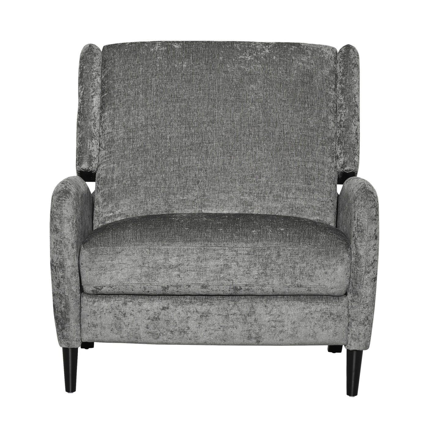 Fauteuil inclinable surdimensionné en tissu texturé