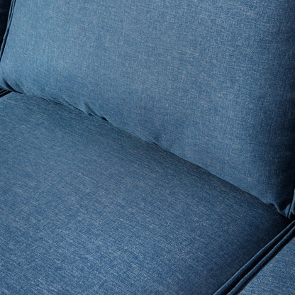 Ensemble de meubles de patio OVIOS 8 pièces en osier avec chaises pivotantes