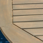 Ensemble de salle à manger 5 pièces en bois et osier Owen par Christopher Knight Home