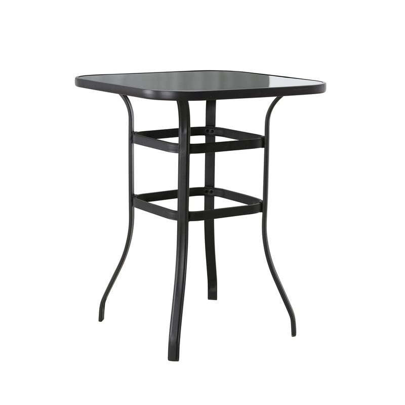 Ensemble bistrot pivotant en métal pour bar d'extérieur Patio Festival, 3 pièces