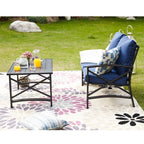 Salon de jardin PATIO FESTIVAL pour 4 personnes avec coussins