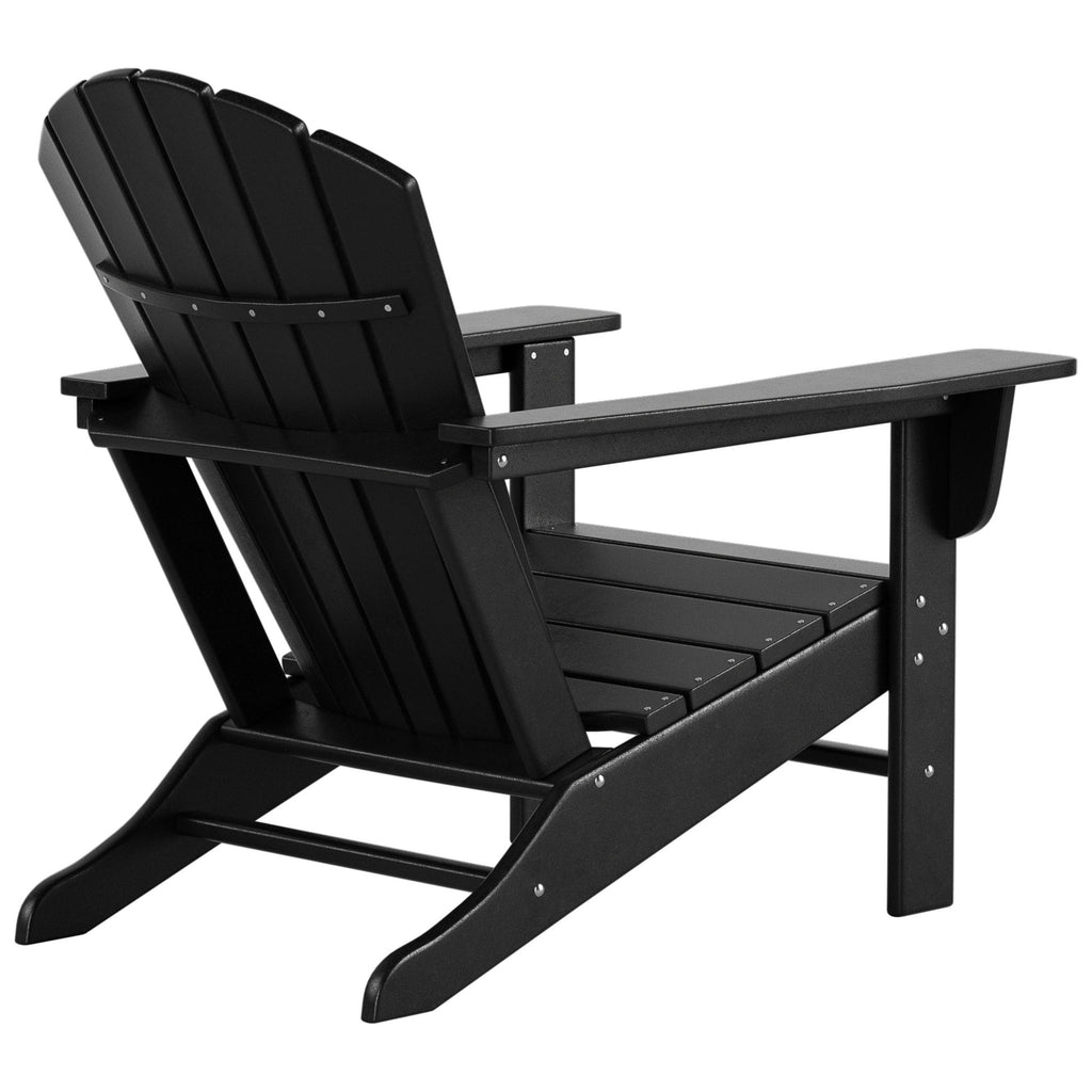 Chaises Adirondack Polytrends Altura Outdoor écologiques toutes saisons avec poufs (ensemble de conversation 4 pièces)