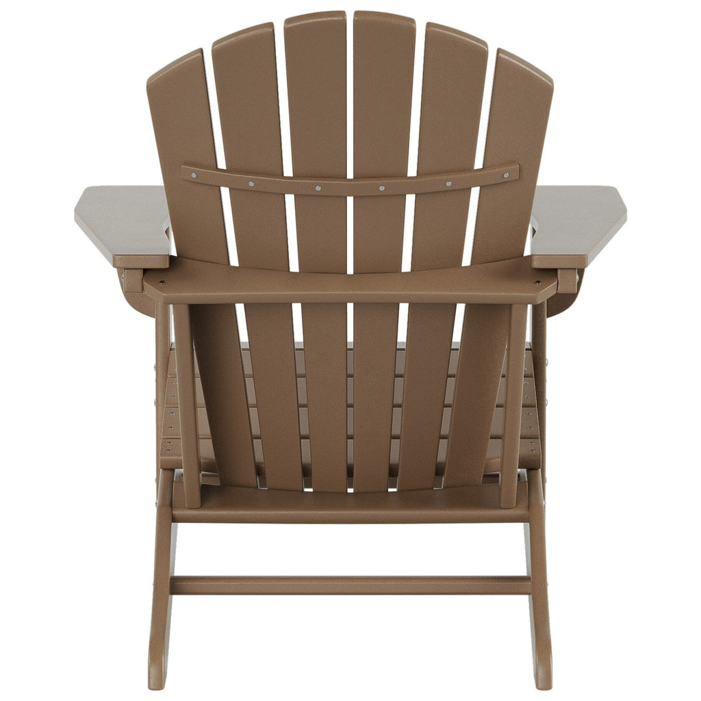 Chaises Adirondack Polytrends Altura Outdoor écologiques toutes saisons avec poufs (ensemble de conversation 4 pièces)