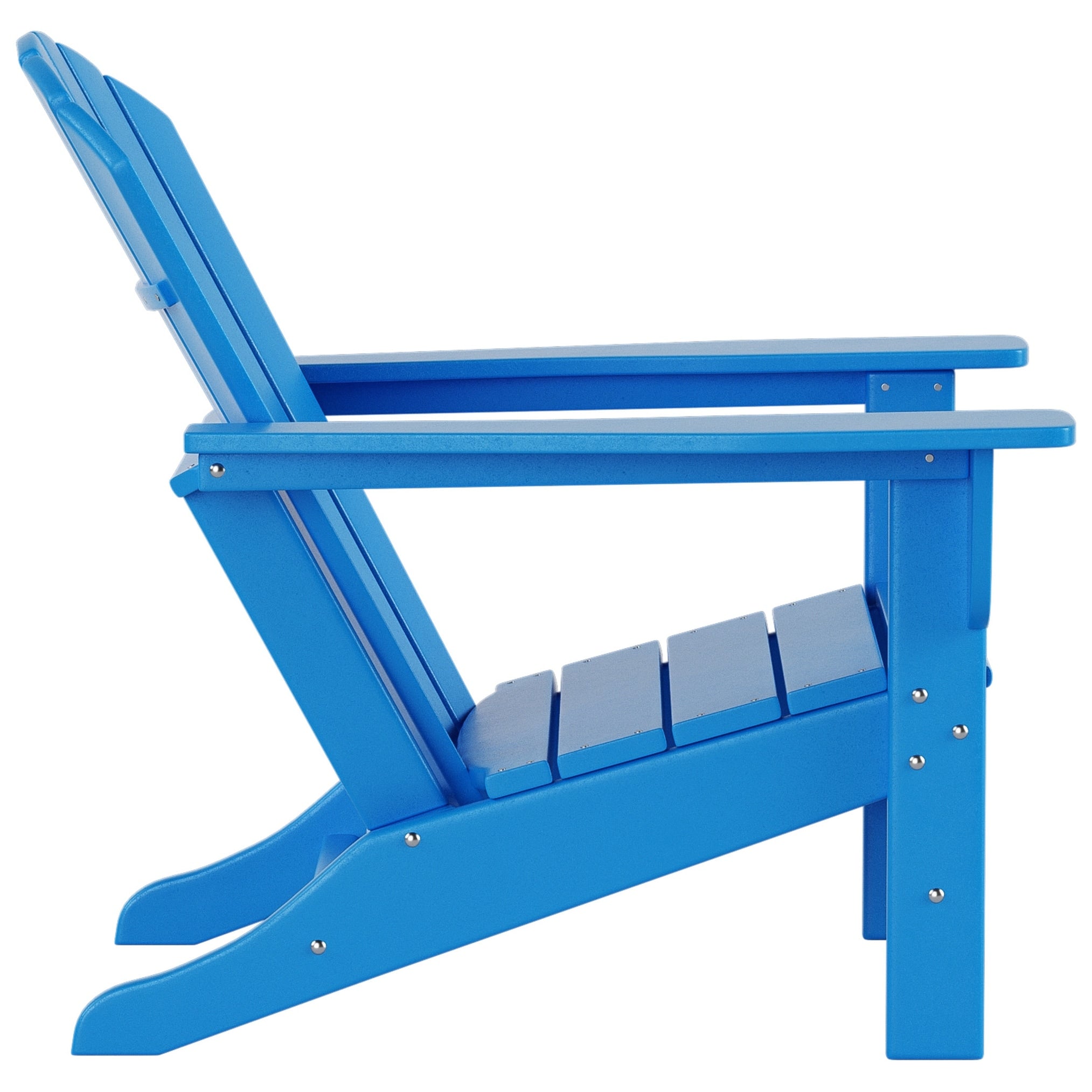 Chaises Adirondack Polytrends Altura Outdoor écologiques toutes saisons avec poufs (ensemble de conversation 4 pièces)