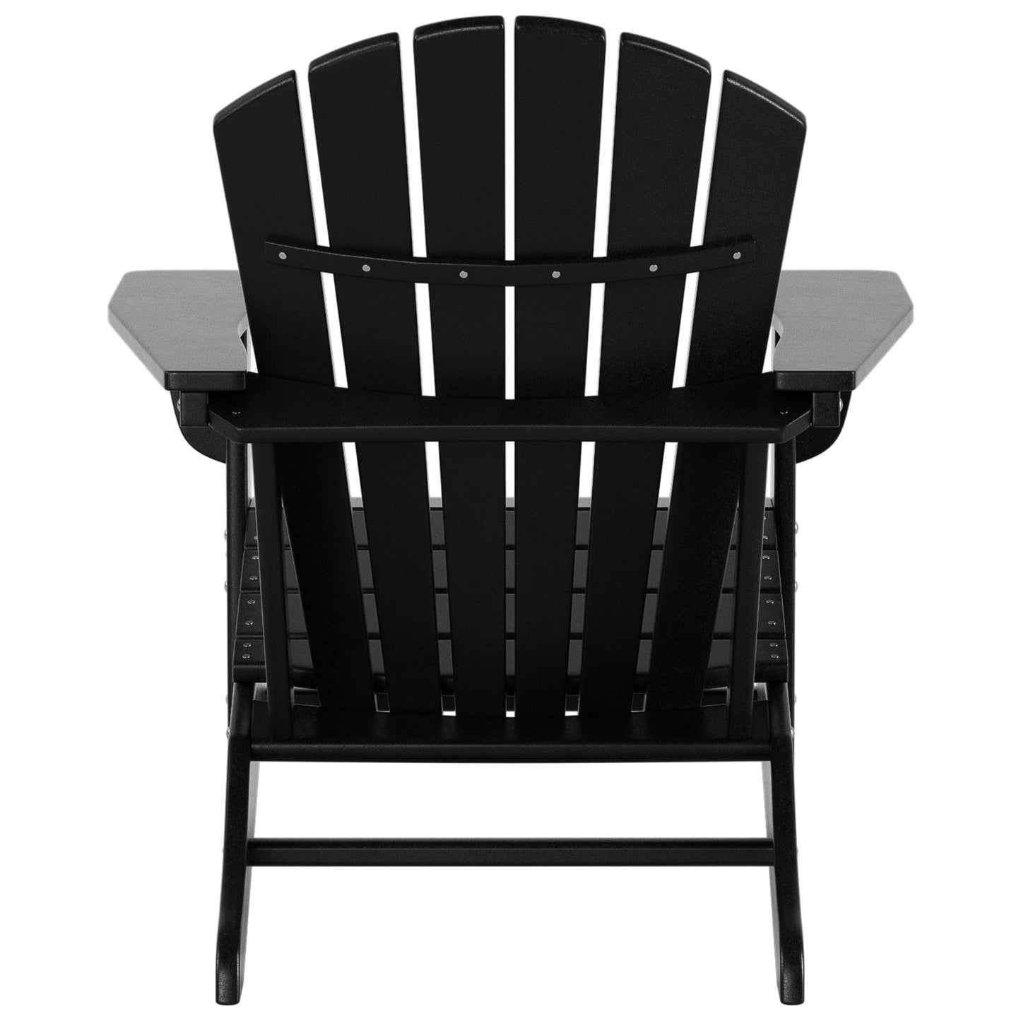 Chaises Adirondack Polytrends Altura Outdoor écologiques toutes saisons avec poufs (ensemble de conversation 4 pièces)