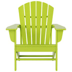 Chaises Adirondack Polytrends Altura Outdoor écologiques toutes saisons avec poufs (ensemble de conversation 4 pièces)