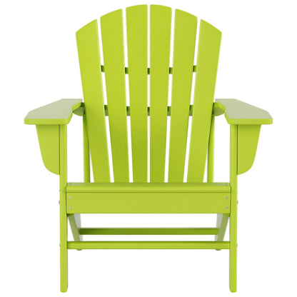 Chaises Adirondack Polytrends Altura Outdoor écologiques toutes saisons avec poufs (ensemble de conversation 4 pièces)