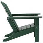 Chaises Adirondack Polytrends Altura Outdoor écologiques toutes saisons avec poufs (ensemble de conversation 4 pièces)