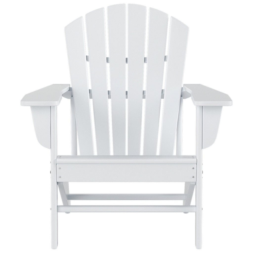 Chaises Adirondack Polytrends Altura Outdoor écologiques toutes saisons avec poufs (ensemble de conversation 4 pièces)