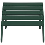 Chaises Adirondack Polytrends Altura Outdoor écologiques toutes saisons avec poufs (ensemble de conversation 4 pièces)