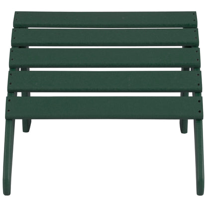 Chaises Adirondack Polytrends Altura Outdoor écologiques toutes saisons avec poufs (ensemble de conversation 4 pièces)