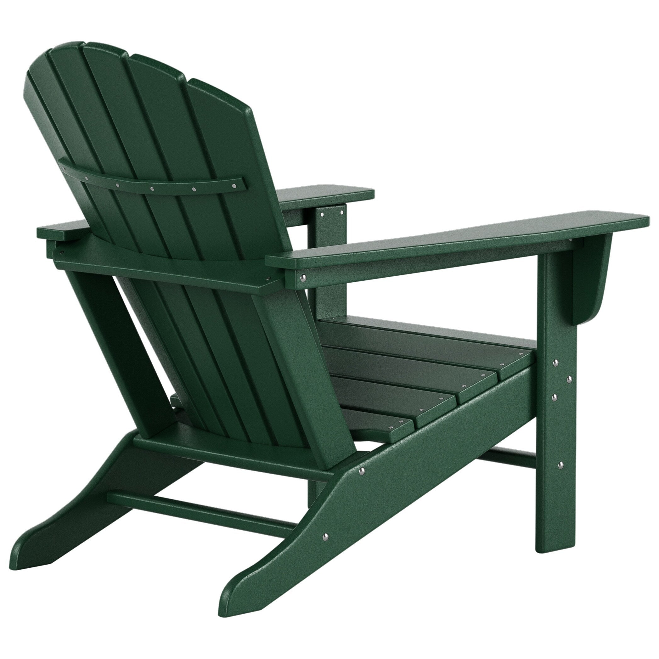 Chaises Adirondack Polytrends Altura Outdoor écologiques toutes saisons avec poufs (ensemble de conversation 4 pièces)