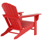 Chaises Adirondack Polytrends Altura Outdoor écologiques toutes saisons avec poufs (ensemble de conversation 4 pièces)