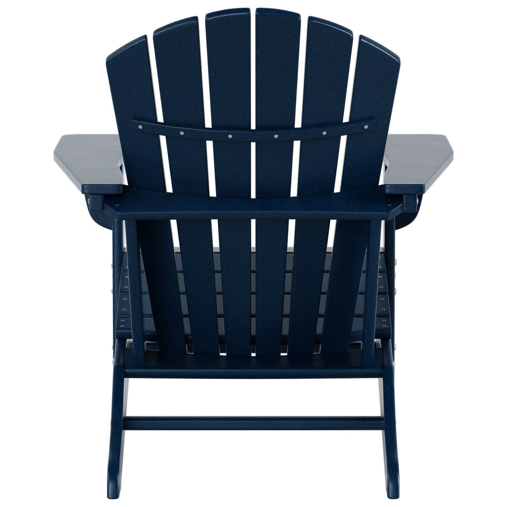 Chaises Adirondack Polytrends Altura Outdoor écologiques toutes saisons avec poufs (ensemble de conversation 4 pièces)