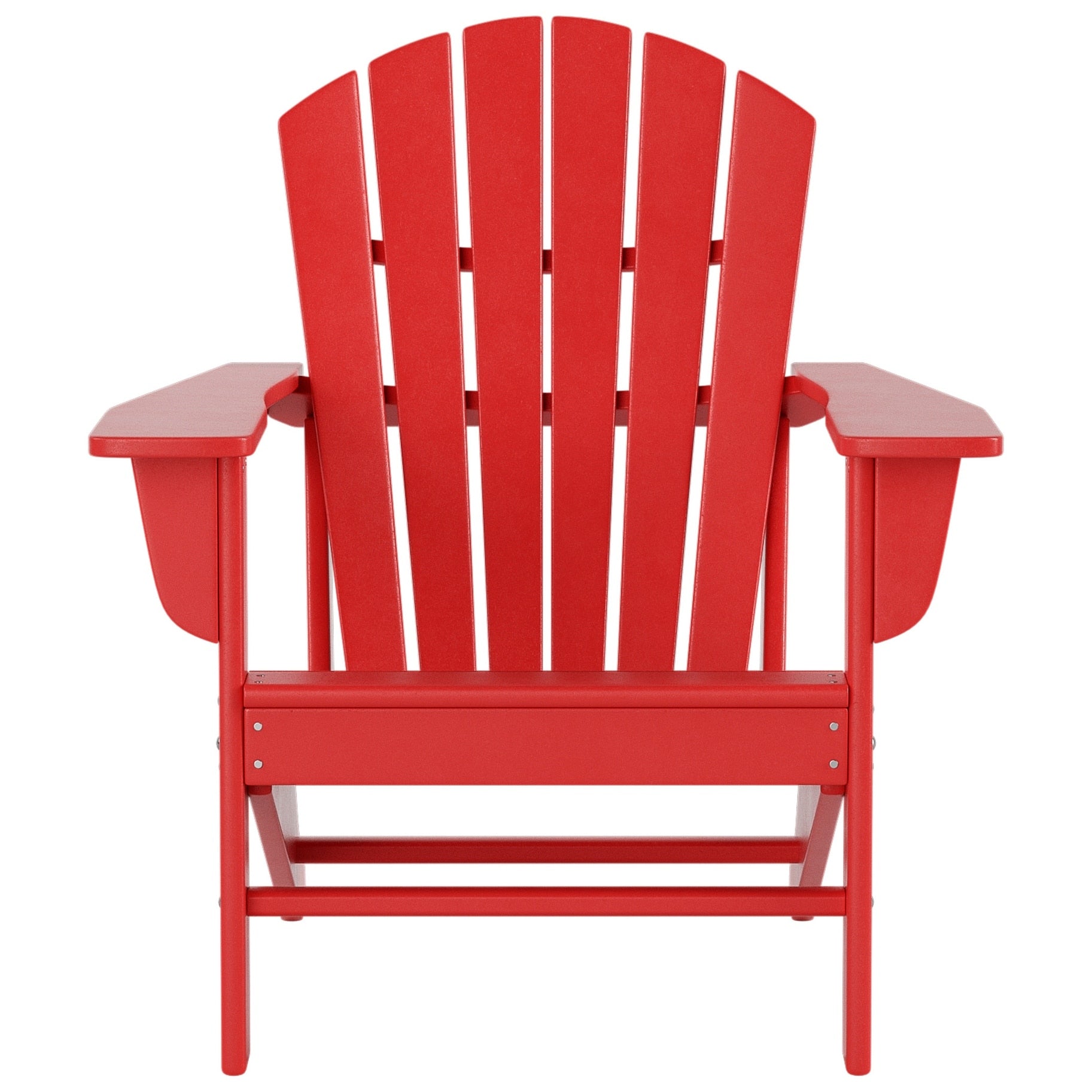 Chaises Adirondack Polytrends Altura Outdoor écologiques toutes saisons avec poufs (ensemble de conversation 4 pièces)