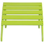 Chaises Adirondack Polytrends Altura Outdoor écologiques toutes saisons avec poufs (ensemble de conversation 4 pièces)