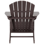 Chaises Adirondack Polytrends Altura Outdoor écologiques toutes saisons avec poufs (ensemble de conversation 4 pièces)