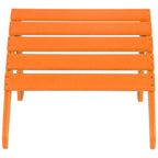 Chaises Adirondack Polytrends Altura Outdoor écologiques toutes saisons avec poufs (ensemble de conversation 4 pièces)