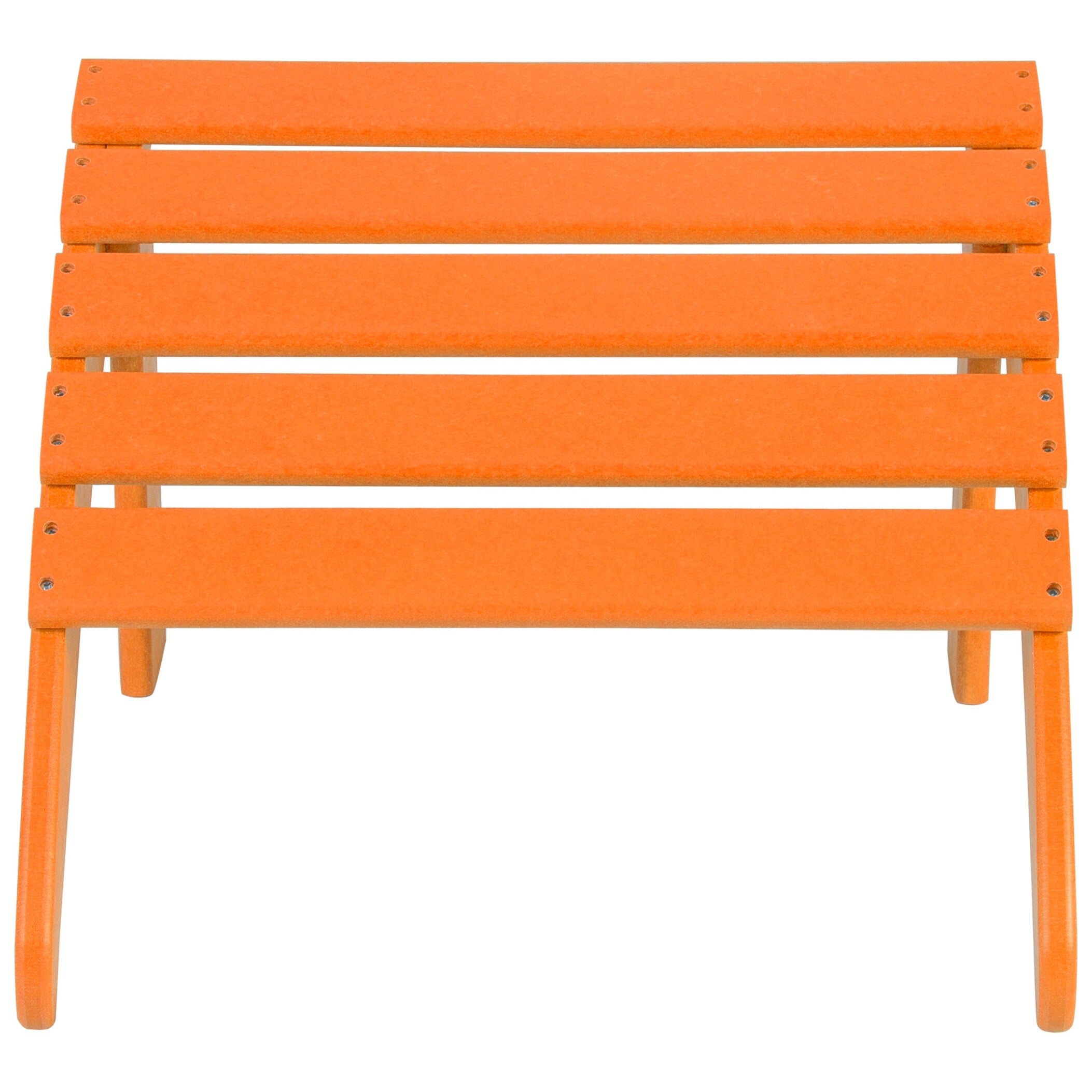 Chaises Adirondack Polytrends Altura Outdoor écologiques toutes saisons avec poufs (ensemble de conversation 4 pièces)