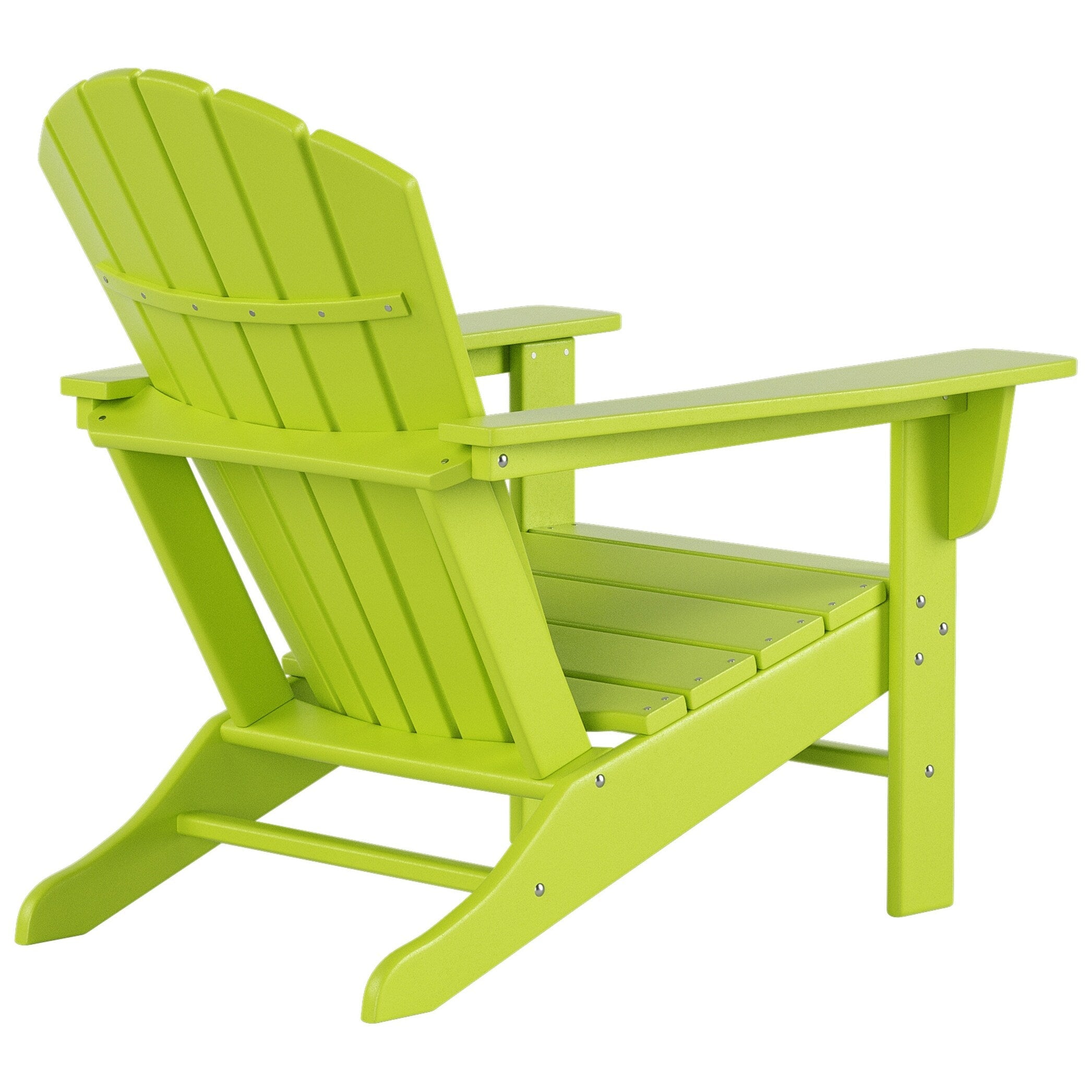 Chaises Adirondack Polytrends Altura Outdoor écologiques toutes saisons avec poufs (ensemble de conversation 4 pièces)