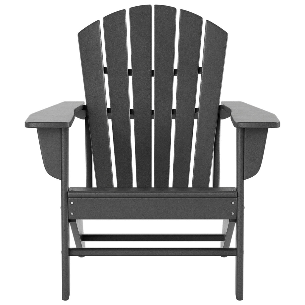 Chaises Adirondack Polytrends Altura Outdoor écologiques toutes saisons avec poufs (ensemble de conversation 4 pièces)