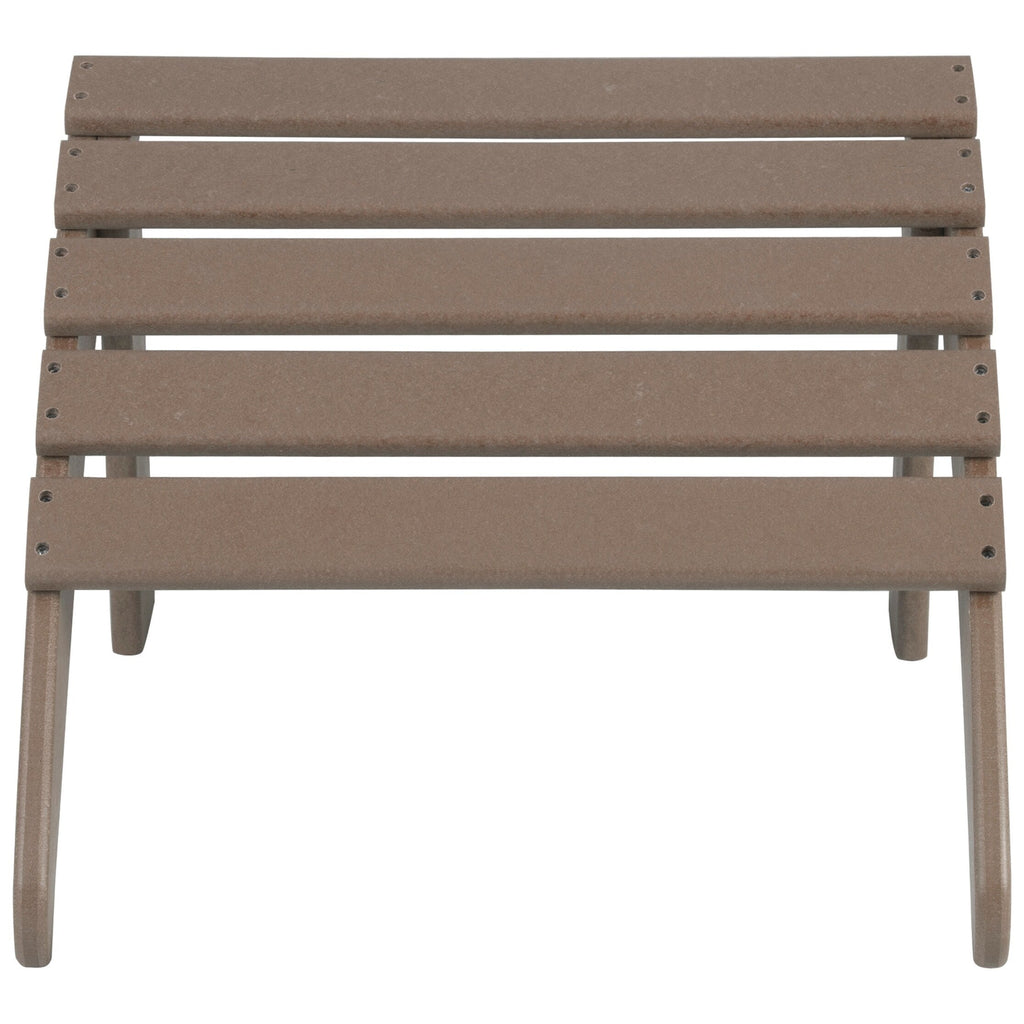 Chaises Adirondack Polytrends Altura Outdoor écologiques toutes saisons avec poufs (ensemble de conversation 4 pièces)
