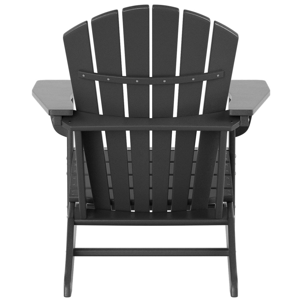 Chaises Adirondack Polytrends Altura Outdoor écologiques toutes saisons avec poufs (ensemble de conversation 4 pièces)