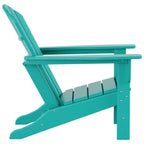 Chaises Adirondack Polytrends Altura Outdoor écologiques toutes saisons avec poufs (ensemble de conversation 4 pièces)