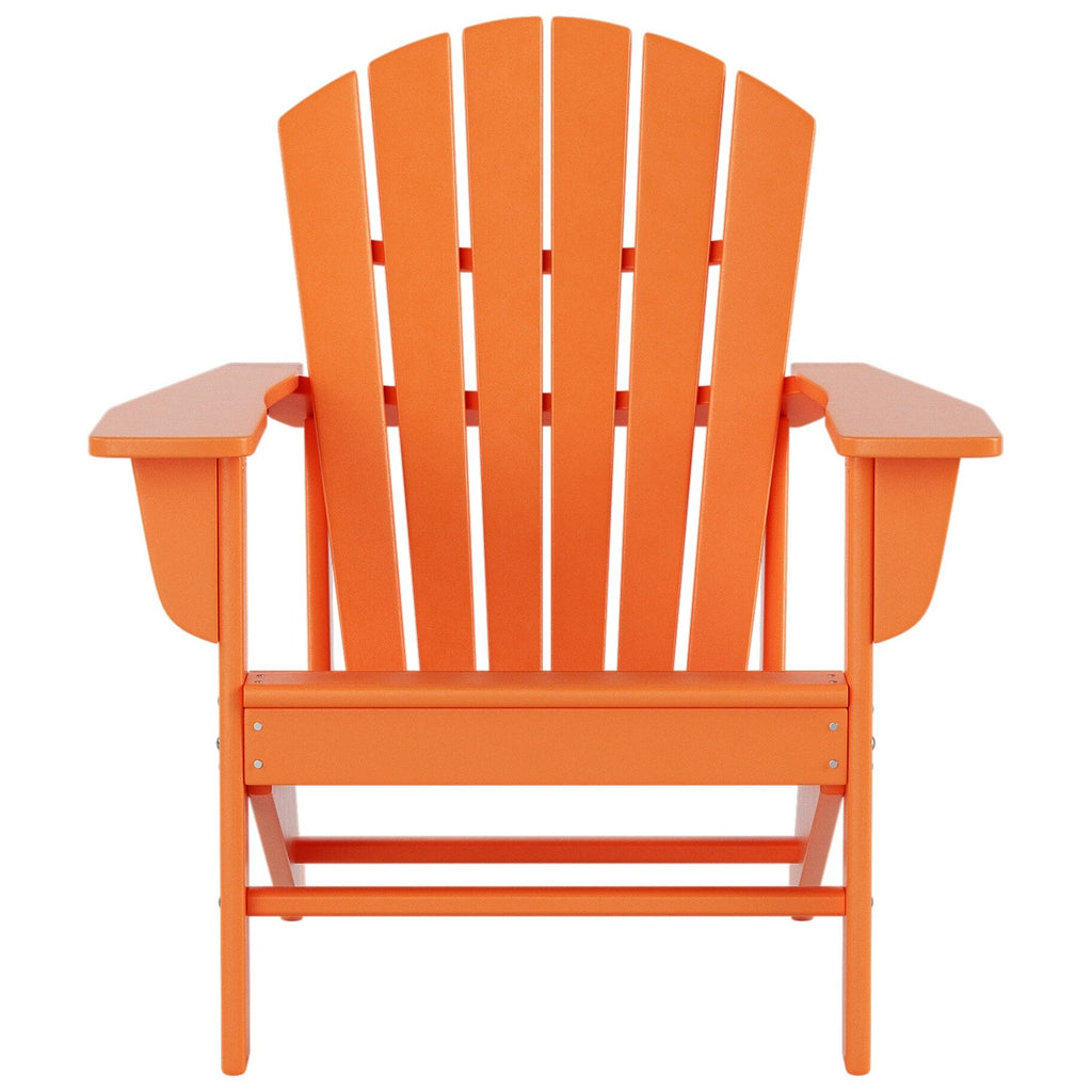 Chaises Adirondack Polytrends Altura Outdoor écologiques toutes saisons avec poufs (ensemble de conversation 4 pièces)