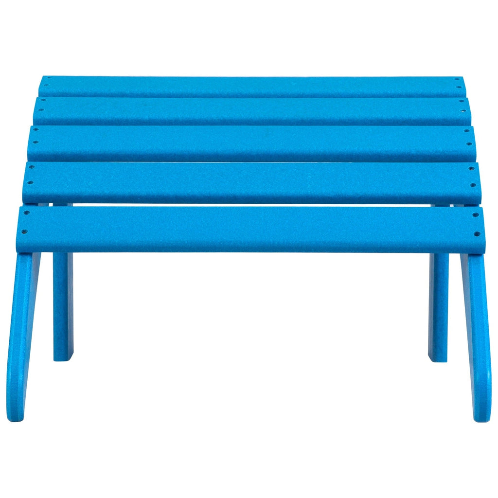 Chaises Adirondack Polytrends Altura Outdoor écologiques toutes saisons avec poufs (ensemble de conversation 4 pièces)