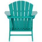Chaises Adirondack Polytrends Altura Outdoor écologiques toutes saisons avec poufs (ensemble de conversation 4 pièces)