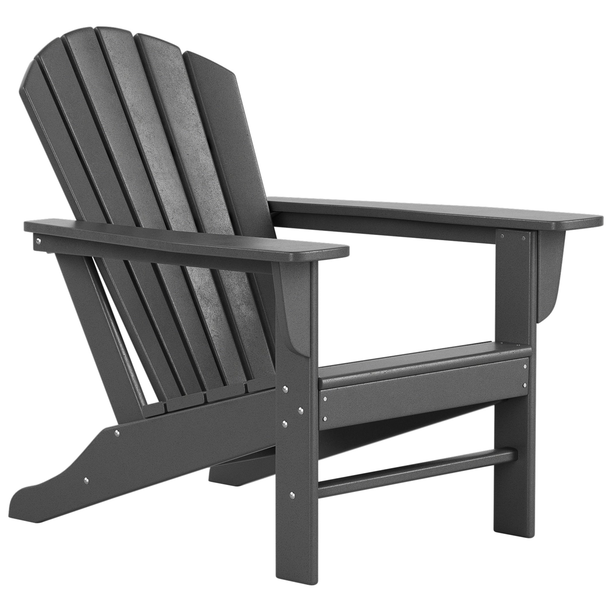 Chaises Adirondack Polytrends Altura Classic Outdoor écologiques toutes saisons avec table d'appoint (ensemble de 3 pièces)