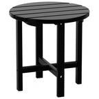 Chaises Adirondack Polytrends Altura Classic Outdoor écologiques toutes saisons avec table d'appoint (ensemble de 3 pièces)