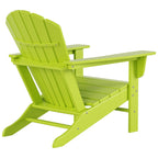 Chaises Adirondack Polytrends Altura Classic Outdoor écologiques toutes saisons avec table d'appoint (ensemble de 3 pièces)