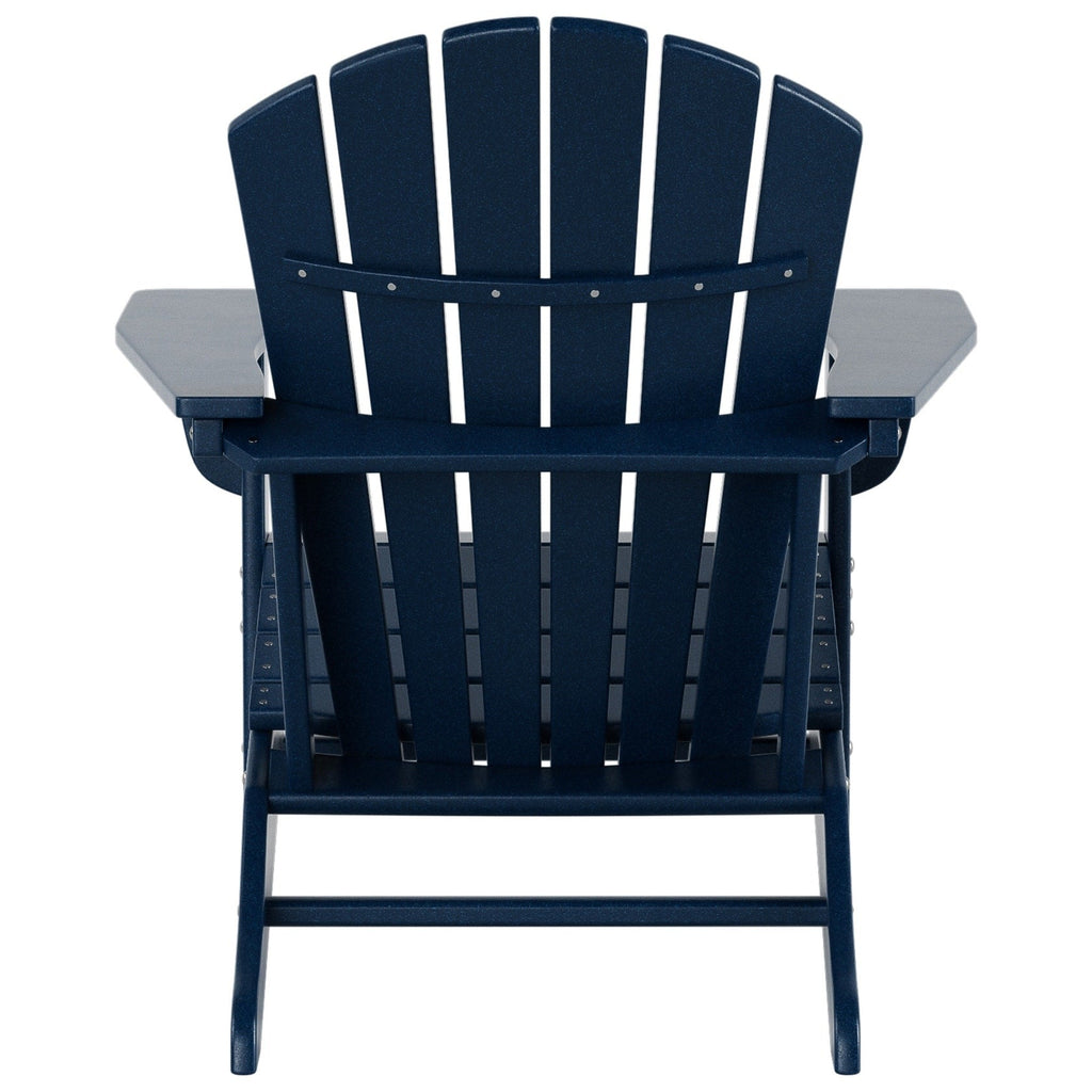 Chaises Adirondack Polytrends Altura Classic Outdoor écologiques toutes saisons avec table d'appoint (ensemble de 3 pièces)