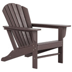 Chaises Adirondack Polytrends Altura Classic Outdoor écologiques toutes saisons avec table d'appoint (ensemble de 3 pièces)