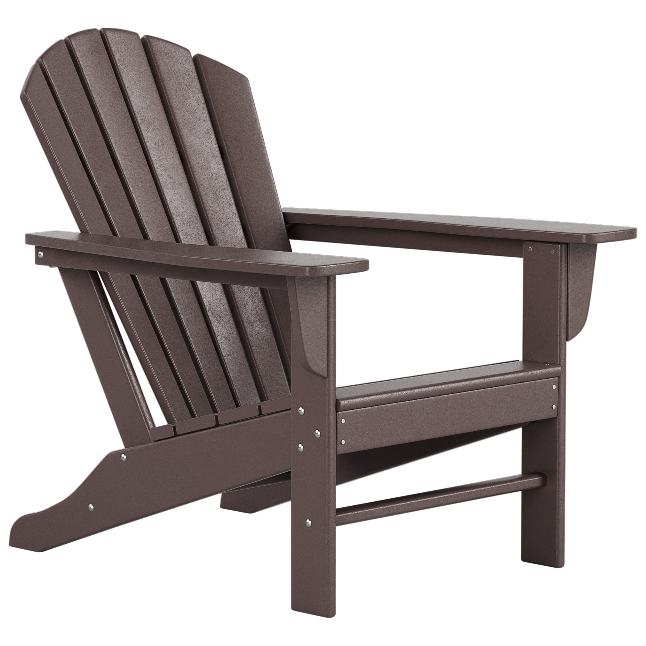 Chaises Adirondack Polytrends Altura Classic Outdoor écologiques toutes saisons avec table d'appoint (ensemble de 3 pièces)